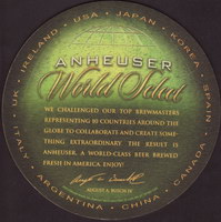 Beer coaster anheuser-busch-90-zadek