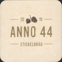 Beer coaster anno-44-stickelbrau-1