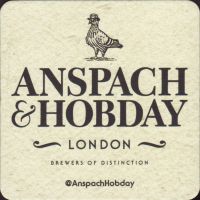 Beer coaster anspach-hobday-1