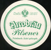 Beer coaster arcobrau-grafliches-brauhaus-1-zadek