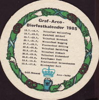 Beer coaster arcobrau-grafliches-brauhaus-10-zadek