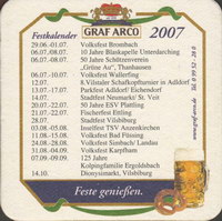 Beer coaster arcobrau-grafliches-brauhaus-14-zadek