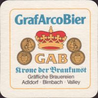 Beer coaster arcobrau-grafliches-brauhaus-38
