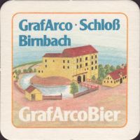Beer coaster arcobrau-grafliches-brauhaus-42-zadek-small