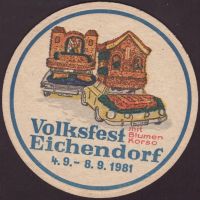 Beer coaster arcobrau-grafliches-brauhaus-45-zadek