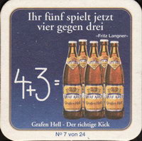 Beer coaster arcobrau-grafliches-brauhaus-6-zadek