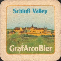 Beer coaster arcobrau-grafliches-brauhaus-63-zadek-small