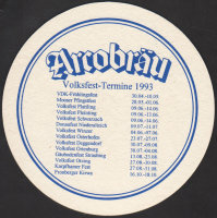 Beer coaster arcobrau-grafliches-brauhaus-64-zadek