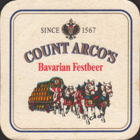 Beer coaster arcobrau-grafliches-brauhaus-68