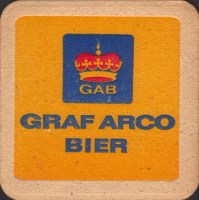 Beer coaster arcobrau-grafliches-brauhaus-69