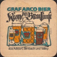 Beer coaster arcobrau-grafliches-brauhaus-70