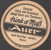 Beer coaster auerbrau-42-zadek-small