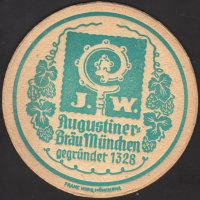 Beer coaster augustiner-10