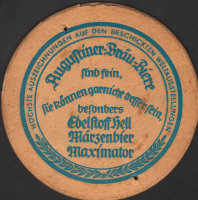 Beer coaster augustiner-20-zadek-small