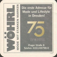 Beer coaster augustiner-8-zadek