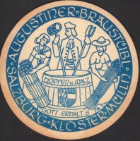 Beer coaster augustiner-brau-kloster-mulln-9-small