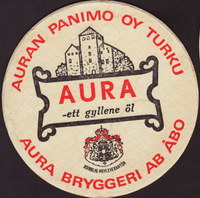 Beer coaster aura-bryggeri-1