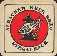 Beer coaster auracher-krug-brau-1