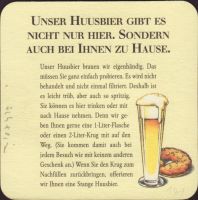 Beer coaster back-brau-steinfels-1-zadek