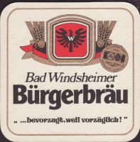 Beer coaster bad-windsheimer-burgerbrau-4-small