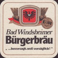 Beer coaster bad-windsheimer-burgerbrau-5-small