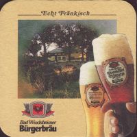 Beer coaster bad-windsheimer-burgerbrau-7-zadek