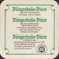 Beer coaster bad-windsheimer-burgerbrau-8-zadek