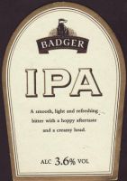 Beer coaster badger-14-zadek