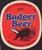 Beer coaster badger-2