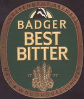 Beer coaster badger-22
