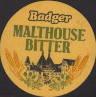 Beer coaster badger-29