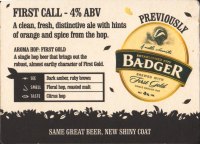 Pivní tácek badger-33-zadek-small