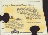 Beer coaster badger-5-zadek