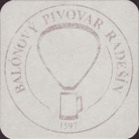 Beer coaster balonovy-pivovar-radesin-7