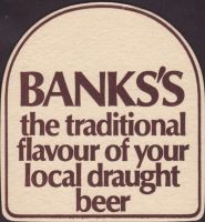 Pivní tácek banks-25-zadek