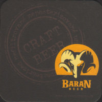 Beer coaster baran-4-zadek