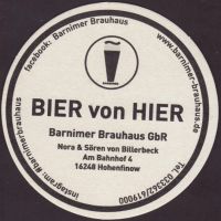 Beer coaster barnimer-brauhaus-2-zadek