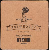Beer coaster basement-brewhouse-1