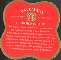 Beer coaster batemans-1-zadek