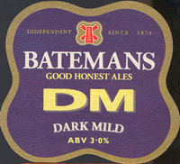 Beer coaster batemans-3-zadek