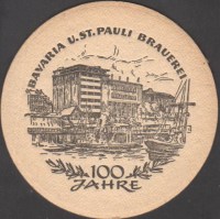 Beer coaster bavaria-st-pauli-122-zadek