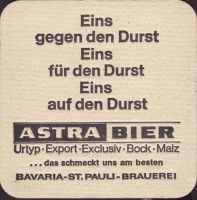 Beer coaster bavaria-st-pauli-17-zadek