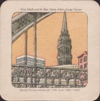 Beer coaster bavaria-st-pauli-91-zadek