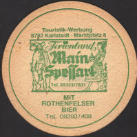 Beer coaster bayer-brau-3-zadek