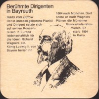 Beer coaster bayreuther-bierbrauerei-ag-30-zadek-small