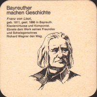 Beer coaster bayreuther-bierbrauerei-ag-35-zadek-small