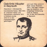 Beer coaster bayreuther-bierbrauerei-ag-38-zadek-small