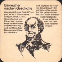 Beer coaster bayreuther-bierbrauerei-ag-41-zadek-small