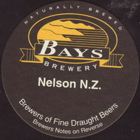 Pivní tácek bays-brewery-nelson-1