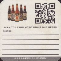 Beer coaster bear-republic-5-zadek